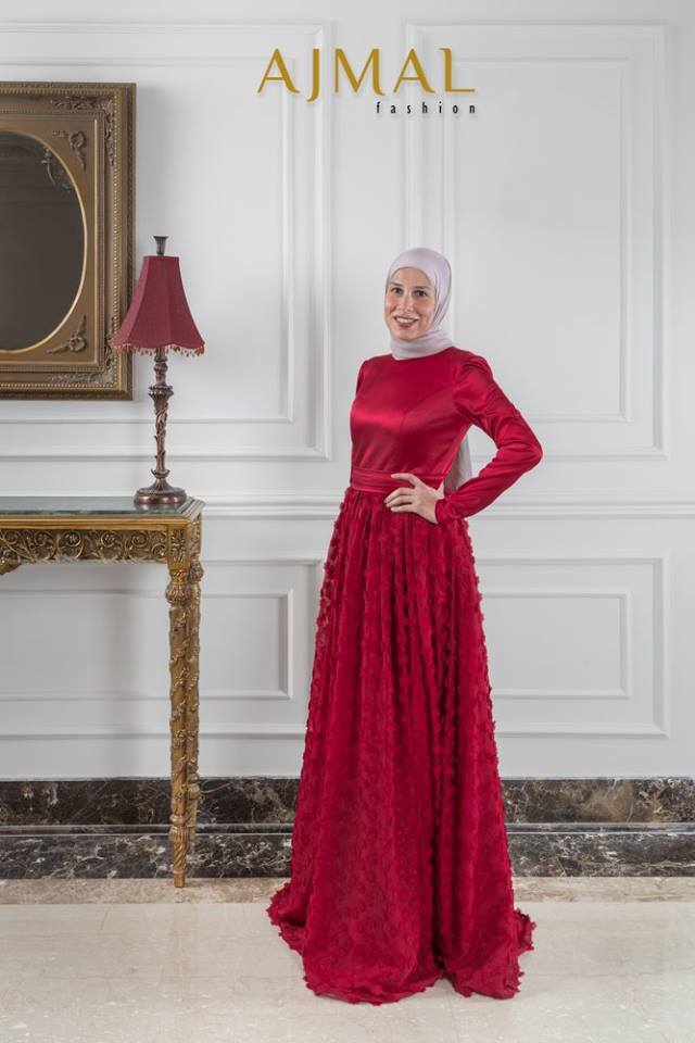 فساتين سوارية للمحجبات 32