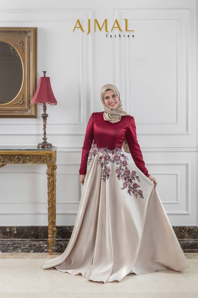 فساتين سوارية للمحجبات 33