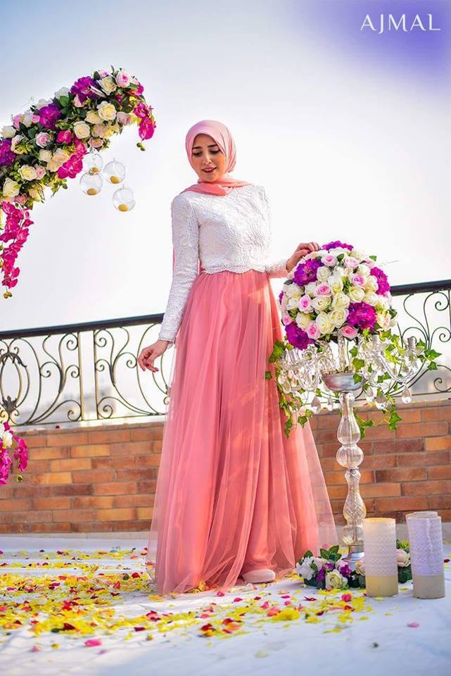 فساتين سوارية للمحجبات 34