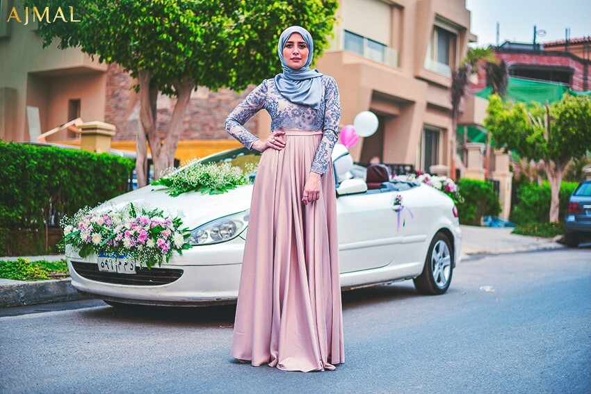 فساتين سوارية للمحجبات 39