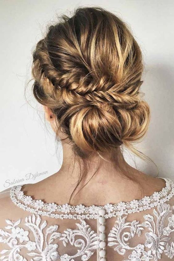 Upside Down Braided Bun 2