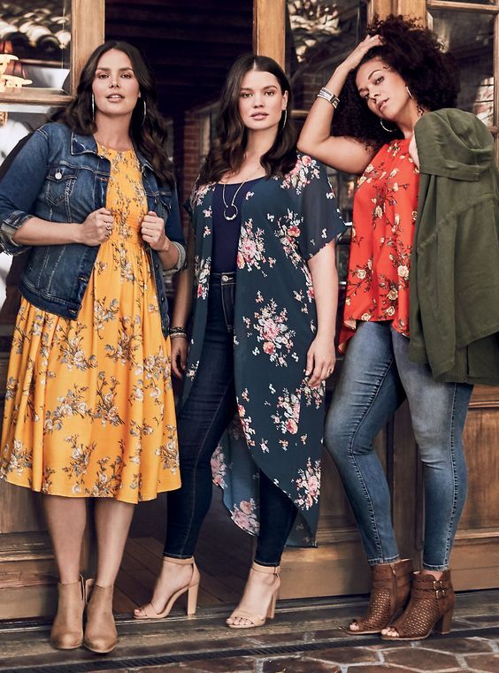 افكار لوك plus size للصيف 32