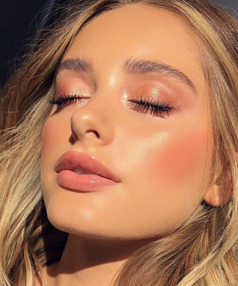 افكار مكياج طبيعي للصيف 19