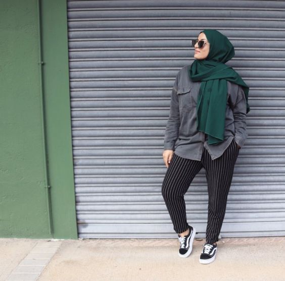 ستايلات plus size للمحجبات للصيف 28