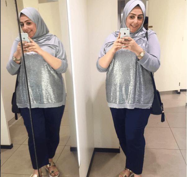 ستايلات plus size للمحجبات للصيف 5