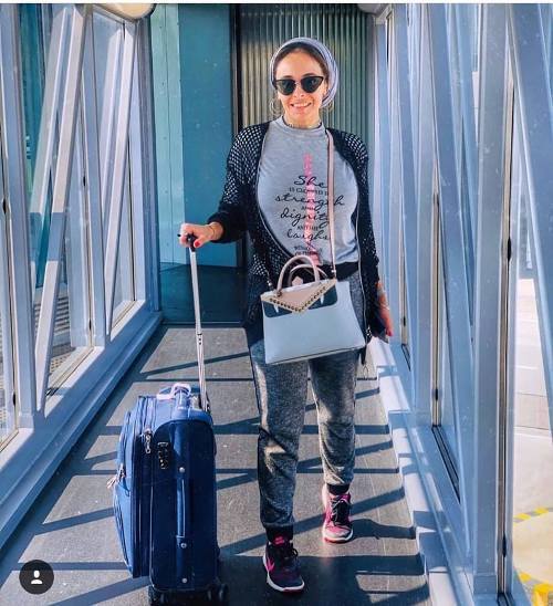 hijab style for traveling