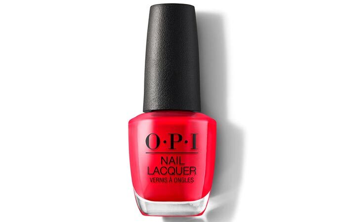 O.P.I Nail Lacquer in Coca-Cola Red