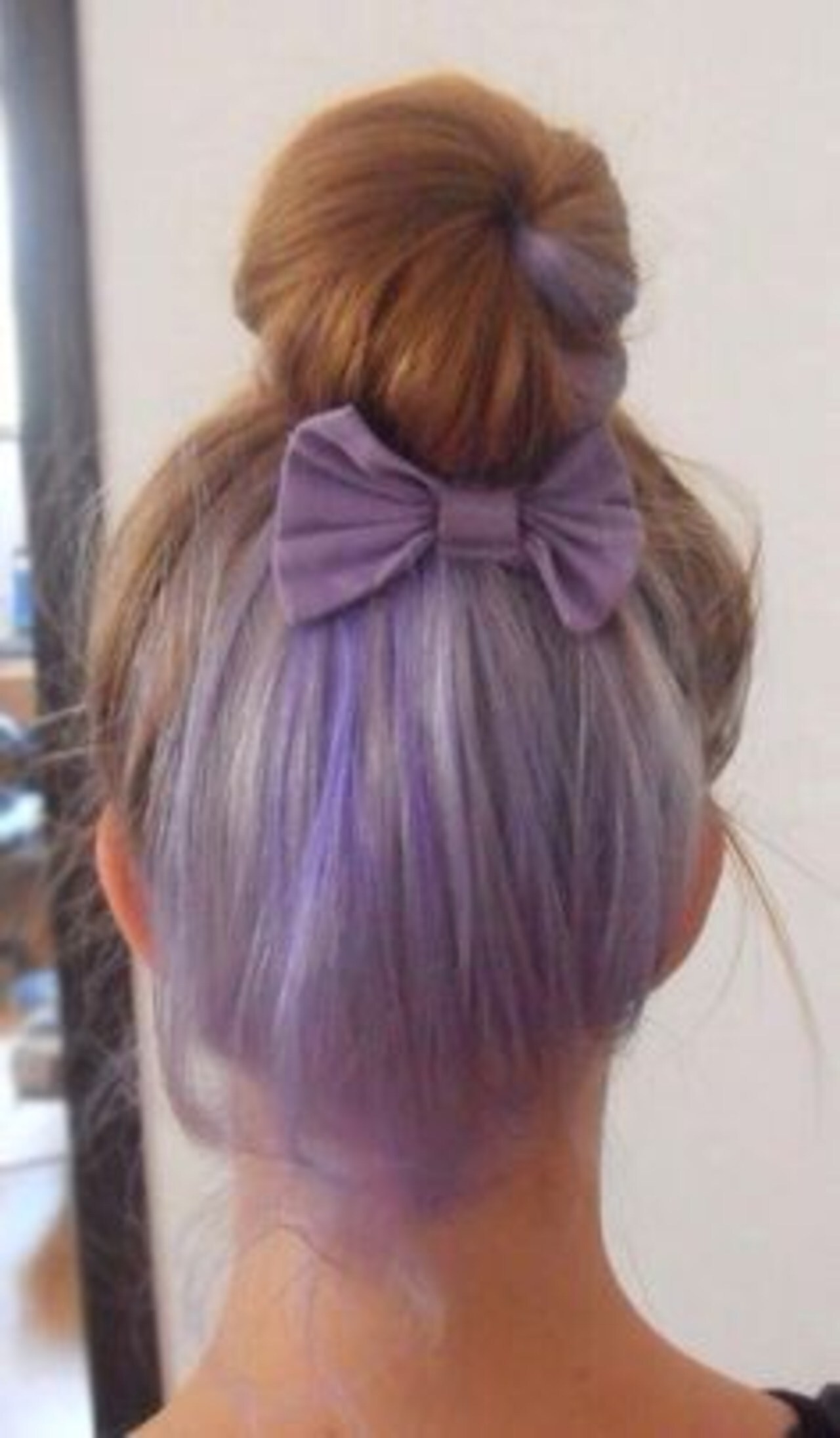 موضة ال hidden hair color 12