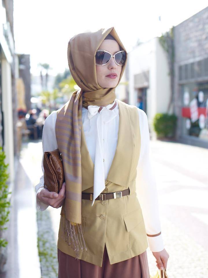ستايلات حجاب فورمال 3