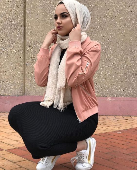 ستايلات طبقات للمحجبات 17