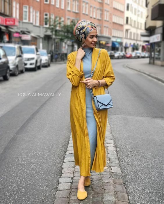 ستايلات طبقات للمحجبات 20