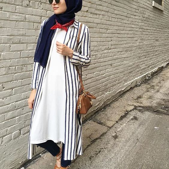 ستايلات طبقات للمحجبات 23