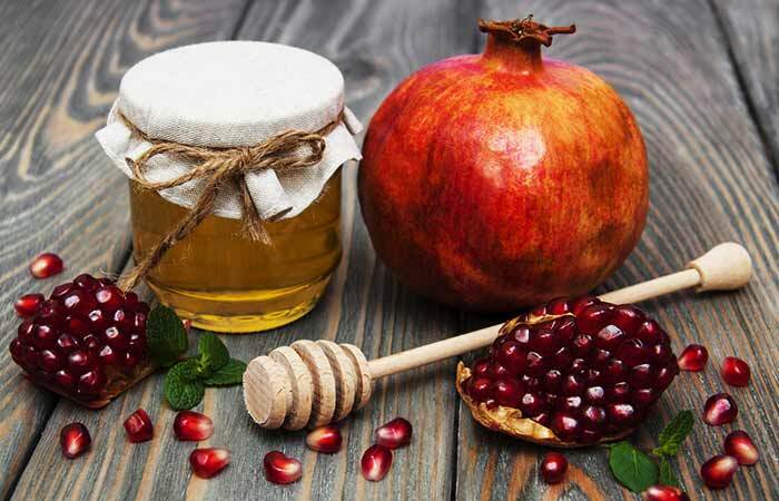 ماسكات بالرمان للبشرة 2