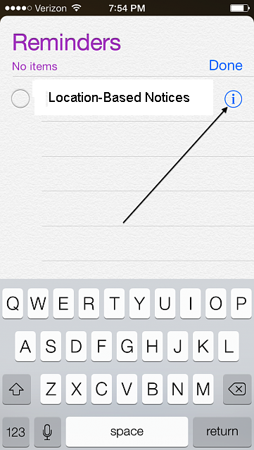 Location-Based Notices