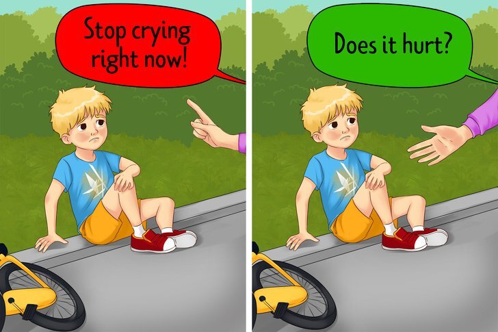 جمل مؤذية لطفلك 4