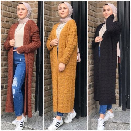 ستايلات للكارديجان والسويتر ال Chunky 2