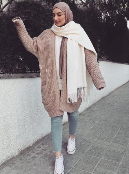 ستايلات للكارديجان والسويتر ال chunky 13