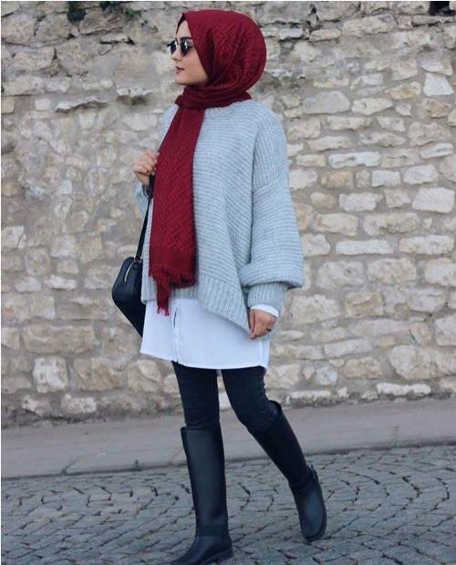 ستايلات للكارديجان والسويتر ال chunky 16