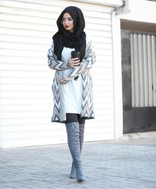 ستايلات للكارديجان والسويتر ال chunky 36