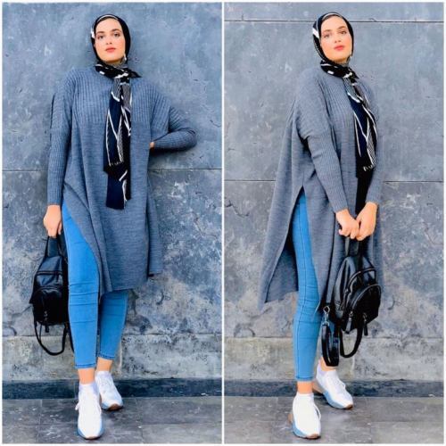 ستايلات للكارديجان والسويتر ال chunky 4