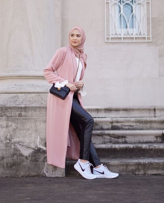 موضة المحجبات للشتاء بال candy colors 18