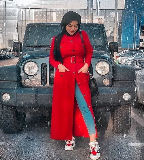 موضة المحجبات للشتاء بال candy colors 4