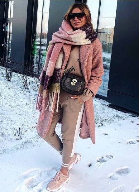 تنسيق البالطو الطويل في الشتا 12