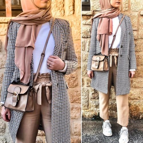 ستايلات محجبات باللون البني 23