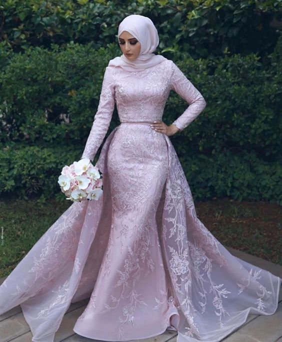 فساتين الخطوبة للمحجبات 15