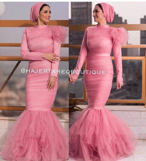 فساتين الخطوبة للمحجبات 24