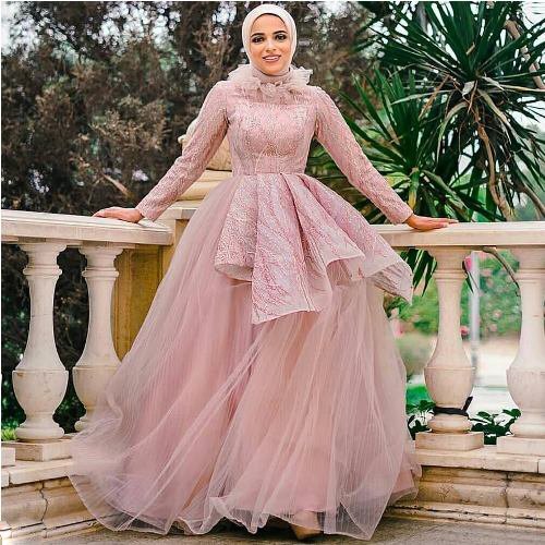 فساتين الخطوبة للمحجبات 3