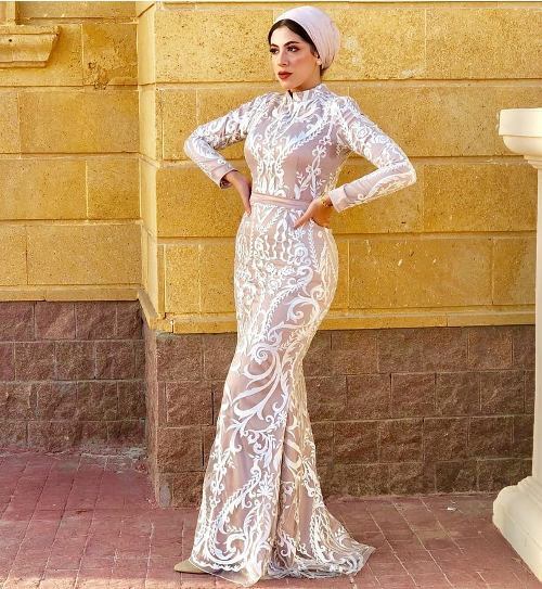 فساتين الخطوبة للمحجبات 4