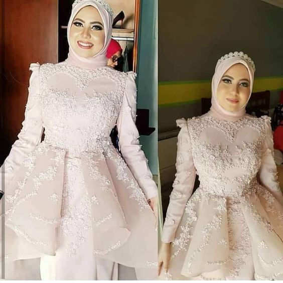فساتين الخطوبة للمحجبات 40