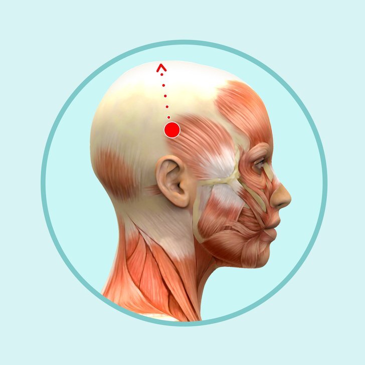 حركات مساج لعلاج التجاعيد 1