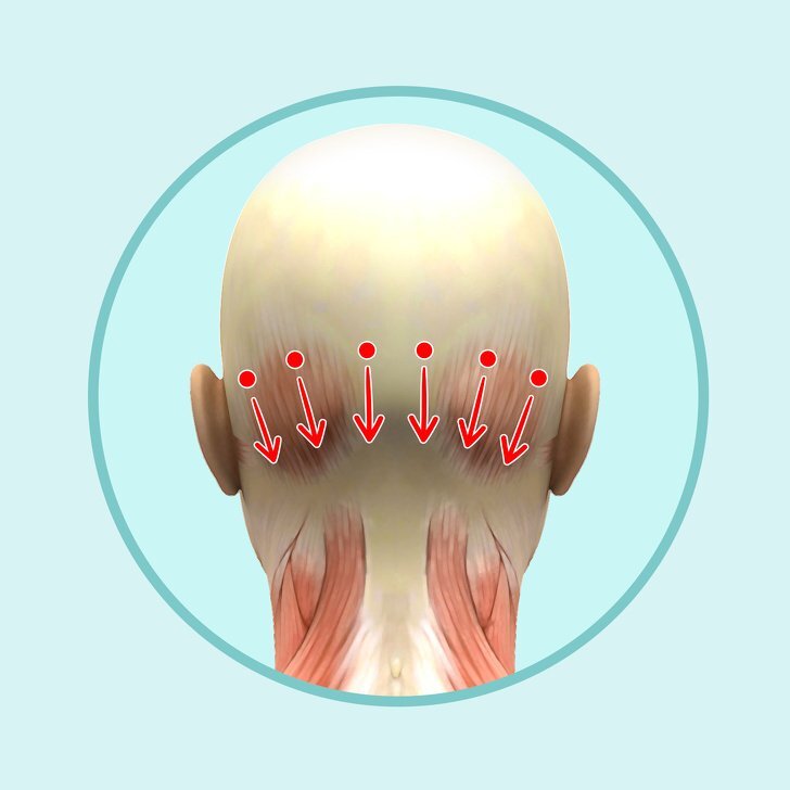 حركات مساج لعلاج التجاعيد 5
