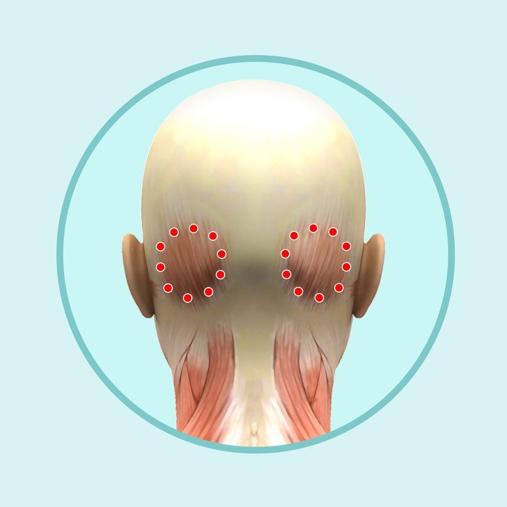 حركات مساج لعلاج التجاعيد 6