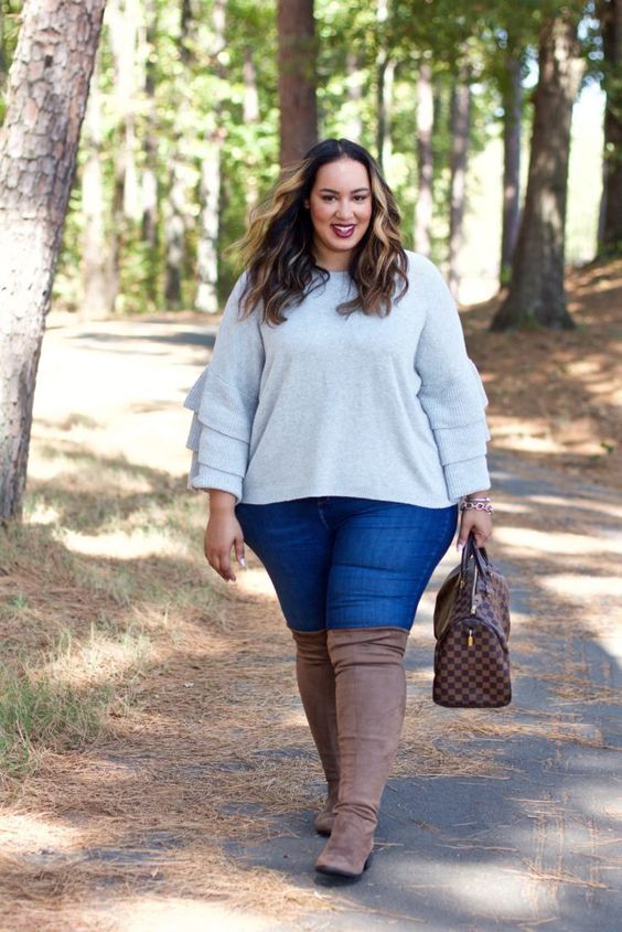 ستايلات plus size كاجوال 12