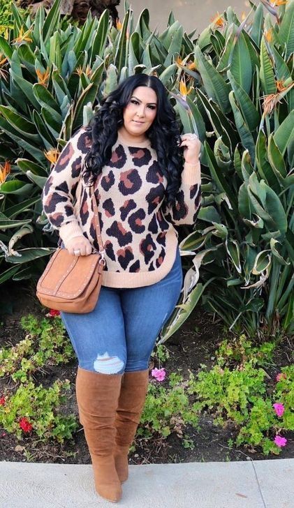ستايلات plus size كاجوال 17