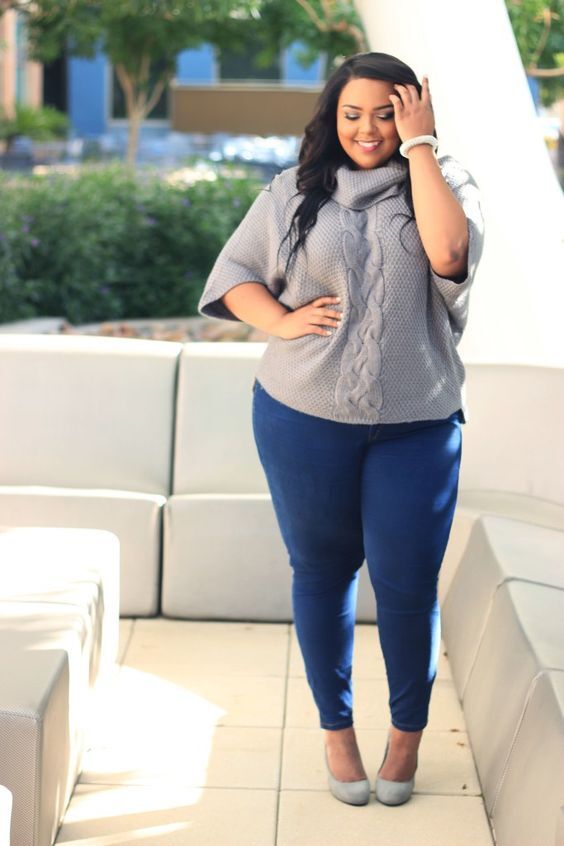 ستايلات plus size كاجوال 18