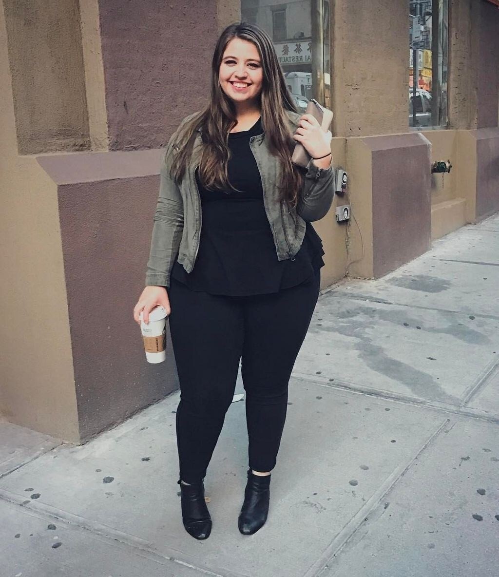 ستايلات plus size كاجوال 20