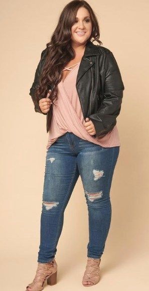 ستايلات plus size كاجوال 21