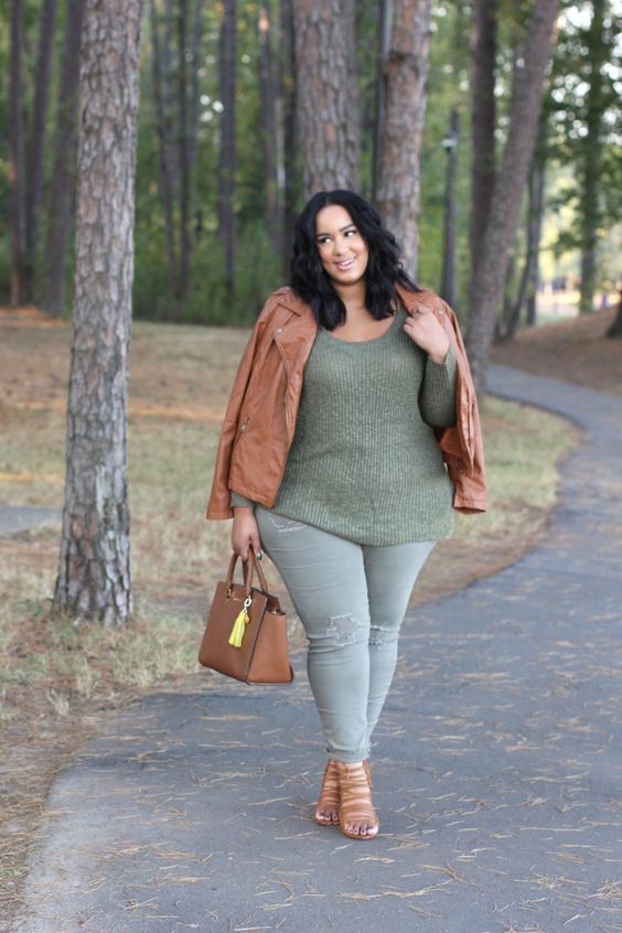 ستايلات plus size كاجوال 23