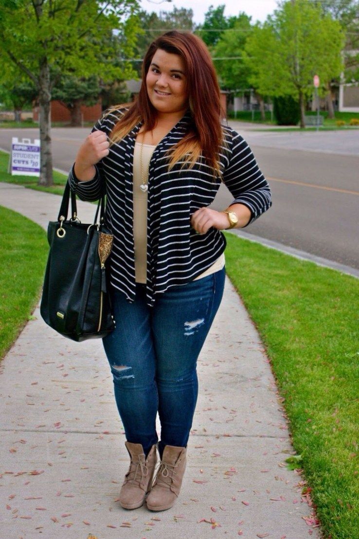 ستايلات plus size كاجوال 33
