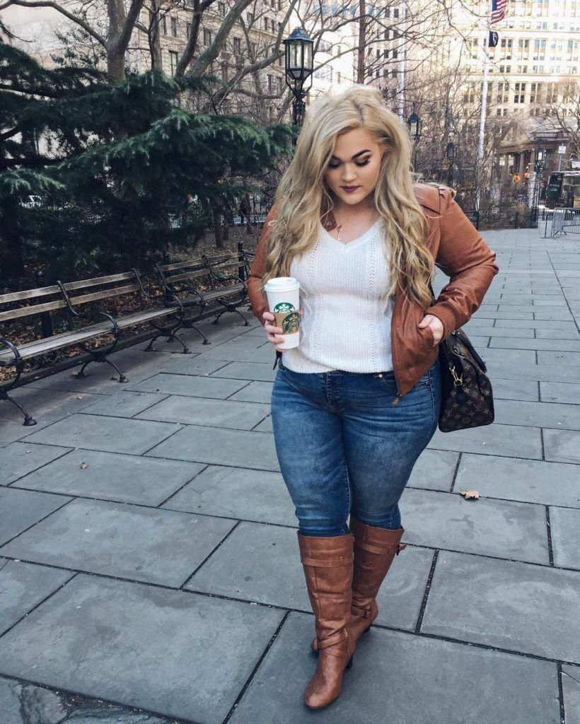 ستايلات plus size كاجوال 43