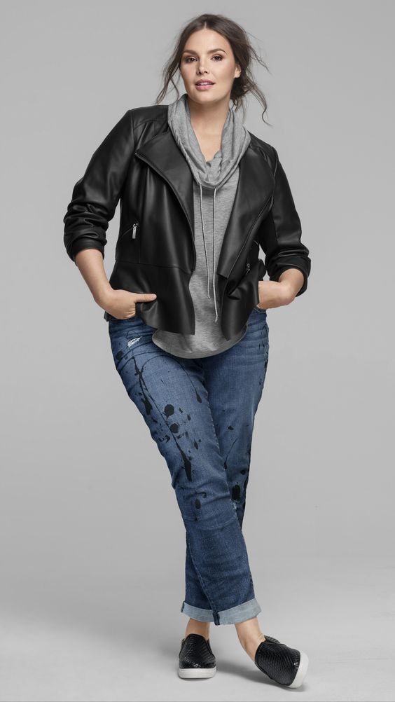 ستايلات plus size كاجوال 8