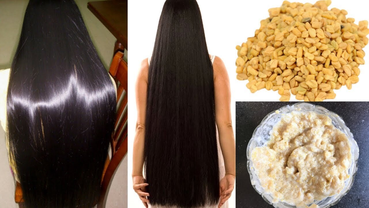 طرق استخدام الحلبة للشعر 2