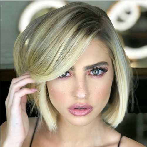 shoulder length or shorter