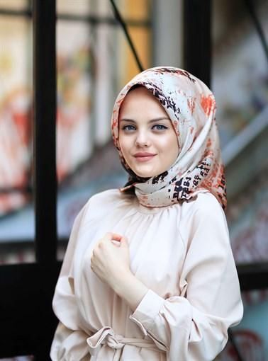 افكار ستايلات للحجاب المطبوع 19
