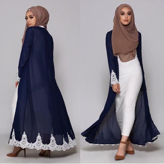 تنسيق لون الحجاب مع لبسك 5