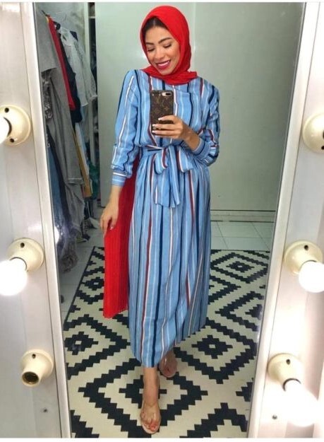 ستايلات كاجوال للمحجبات للصيف 33